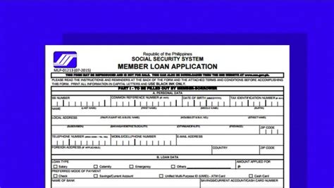 sss member loan application|Republic of the Philippines Social Security System .